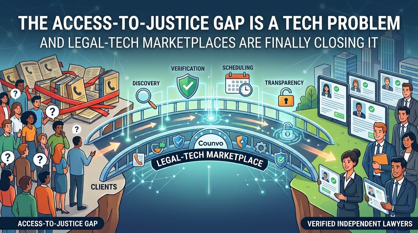 Finding a Lawyer Is a Tech Problem